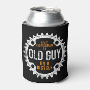 Rafraîchisseur Pour Canette Mens Cycling - Never Underestimate An Old Guy On A