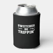 Rafraîchisseur Pour Canette Mens Switches Be Trippin Funny Electrician (Can devant)