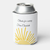 Rafraîchisseur Pour Canette merci de venir ajouter nom message texte sun (Can Dos)