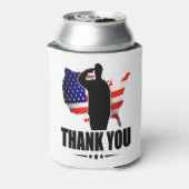 Rafraîchisseur Pour Canette Merci pour votre drapeau Service American (Can Dos)