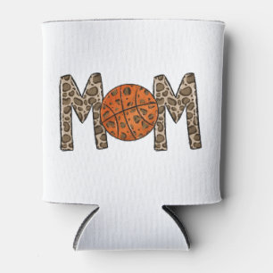 Rafraîchisseur Pour Canette Mère de basket-ball Leopard