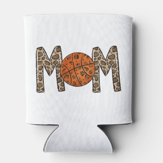 Rafraîchisseur Pour Canette Mère de basket-ball Leopard (Dos)
