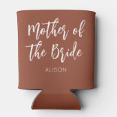 Rafraîchisseur Pour Canette Mère de la mariée en terre cuite marron (Dos)