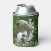 Rafraîchisseur Pour Canette Mère Swan avec bébé peut refroidir (Can devant)