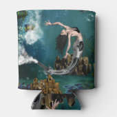 Rafraîchisseur Pour Canette Merveilleuse sirène à vapeur (Dos)