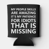 Rafraîchisseur Pour Canette Mes compétences humaines amusantes (Dos)