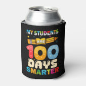 Rafraîchisseur Pour Canette Mes Étudiants Sont 100 Jours Enseignant Smarter (Can devant)