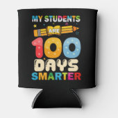 Rafraîchisseur Pour Canette Mes Étudiants Sont 100 Jours Enseignant Smarter (Devant)