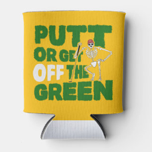 Rafraîchisseur Pour Canette Mettez ou sortez du green squelette de golf trash