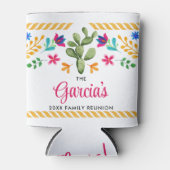 Rafraîchisseur Pour Canette Mexique Fiesta Famille de Réunion Keepsaké (Devant)