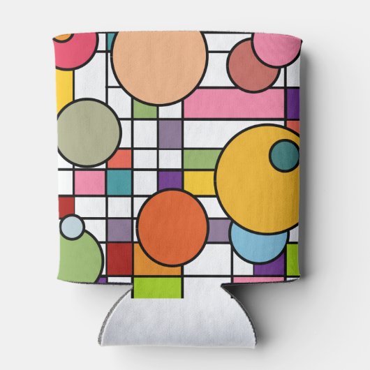 Rafraîchisseur Pour Canette Mi-Siècle Moderne Grille Pouvant refroidir (Dos)