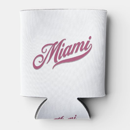 Rafraîchisseur Pour Canette Miami Floride (Devant)