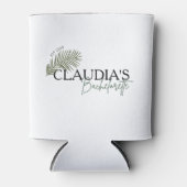 Rafraîchisseur Pour Canette Miami Palm Bride Custom Chic Bachelorette Party (Devant)