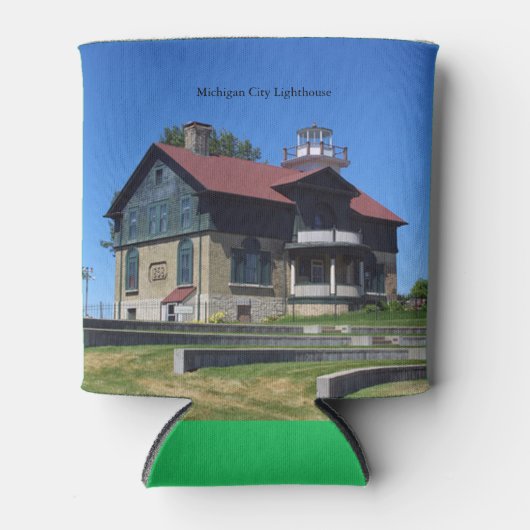 Rafraîchisseur Pour Canette Michigan City Lighthouse peut refroidir (Devant)