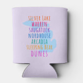 Rafraîchisseur Pour Canette Michigan Summer Sand Dunes Can Cooler (Dos)