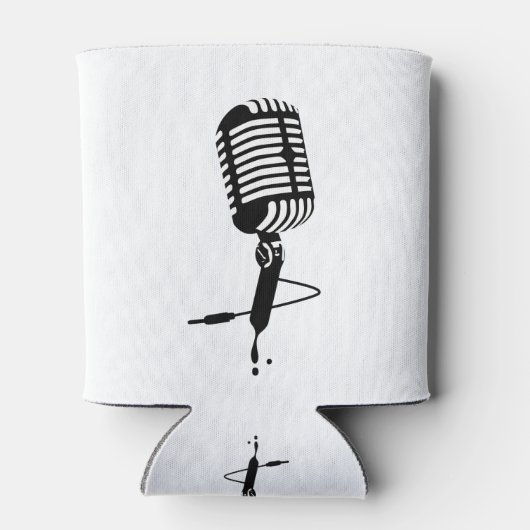 Rafraîchisseur Pour Canette microphone classique (Dos)