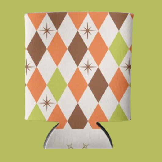 Rafraîchisseur Pour Canette Mid-Century Vibes – Retro Geometric