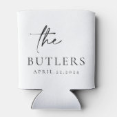 Rafraîchisseur Pour Canette Mieux Ensemble Mariage blanc peut refroidir/Koozie (Dos)