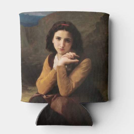 Rafraîchisseur Pour Canette Mignon Innocence d'une adolescente, Bouguereau (Dos)