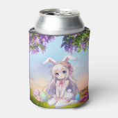 Rafraîchisseur Pour Canette mignon, lapin anime printemps/Pâques (Can devant)