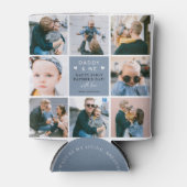 Rafraîchisseur Pour Canette Mignon 'Papa & Moi' Photo Collage 1er Père's (Devant)