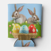 Rafraîchisseur Pour Canette Mignonne Bunnyfor Pâques pour une humeur positive (Devant)