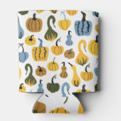 Rafraîchisseur Pour Canette Mignonne main de dessin Citrouille (Dos)