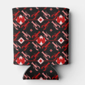 Rafraîchisseur Pour Canette Mignonne saison Monogramme et homard Nautique sur (Dos)