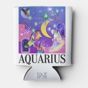 Rafraîchisseur Pour Canette Mikitiez aquarius galaxie été bière brillante