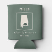 Rafraîchisseur Pour Canette Mills Famille Réunion Hugger (Dos)