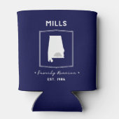 Rafraîchisseur Pour Canette Mills Reunion 2025 Grogger Navy (Dos)