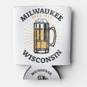 Rafraîchisseur Pour Canette Milwaukee Wisconsin Beer City