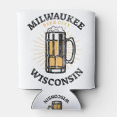 Rafraîchisseur Pour Canette Milwaukee Wisconsin Beer City (Dos)