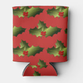 Rafraîchisseur Pour Canette Mistletoe rouge et vert peut refroidir (Devant)