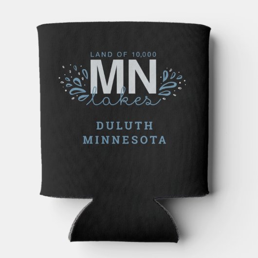 Rafraîchisseur Pour Canette MN 10K Lacs Splash Black (Dos)