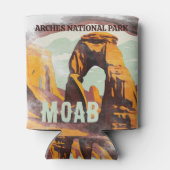 Rafraîchisseur Pour Canette Moab Arches National Park Utah Delicate Arch Retro (Dos)