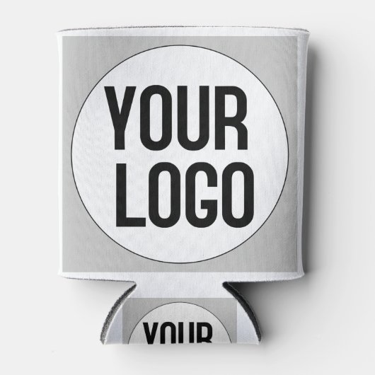 Rafraîchisseur Pour Canette Modèle de conception de logo personnalisé sur (Devant)