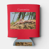 Rafraîchisseur Pour Canette Modèle féminin bronzage Thunder_Cove (Dos)