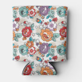 Rafraîchisseur Pour Canette Modèle floral Elegance Abstrait 5 (Devant)