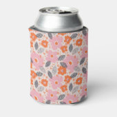 Rafraîchisseur Pour Canette Modèle floral rétro mou (Can Dos)