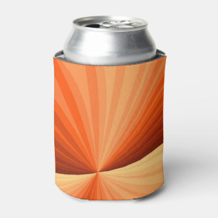 Rafraîchisseur Pour Canette Moderne Abstrait Orange Rouge Vanille Graphique Fr