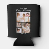 Rafraîchisseur Pour Canette Moderne | Collage photo de Fête des pères (Dos)