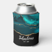 Rafraîchisseur Pour Canette Moderne élégant Turquoise Agate Fabuleux à 40 ans (Can Dos)