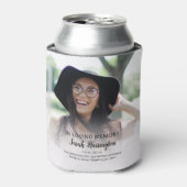 Rafraîchisseur Pour Canette Moderne En Mémoire Amoureuse | Mémorial photo (Can devant)