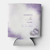 Rafraîchisseur Pour Canette Moderne minimal violet Lilac tendance (Devant)