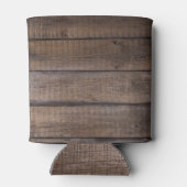 Rafraîchisseur Pour Canette Moderne Rustique Bois Personnalisé Fête Peut Se Ra (Dos)