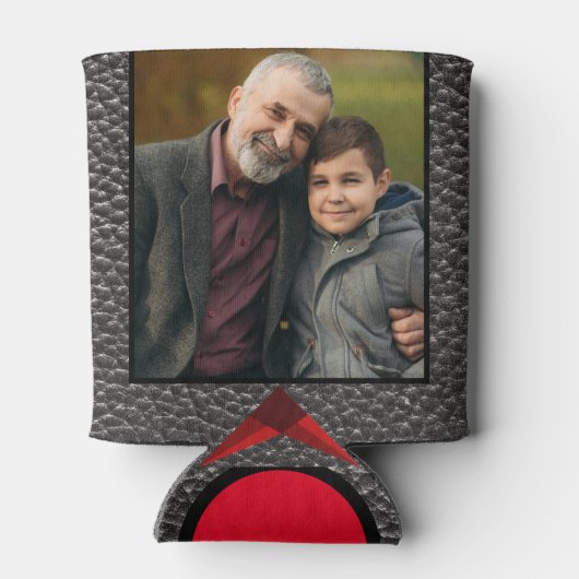 Rafraîchisseur Pour Canette Moderne simple grand-père mignon Cool garde-cadeau (Dos)