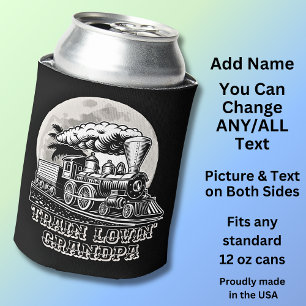 Rafraîchisseur Pour Canette Modifier le texte Train à vapeur Vintage Lovin' Gr