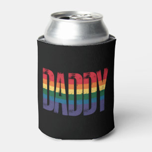 Rafraîchisseur Pour Canette Mois de la fierté gay papa Fête des pères LGBTQ Ar
