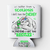 Rafraîchisseur Pour Canette Mois de la sensibilisation à la scoliose Cadeaux d (Dos)
